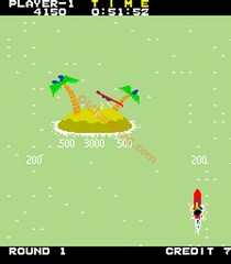 une photo d'Ã©cran de Water Ski sur Arcade